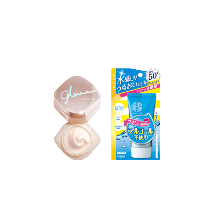Wholesale ISEHAN - Kiss Me Sunkiller Perfect Water Essence SPF50+ PA++++ - 50g X MISSHA - Glow Skin Balm - 50ml | Carsha