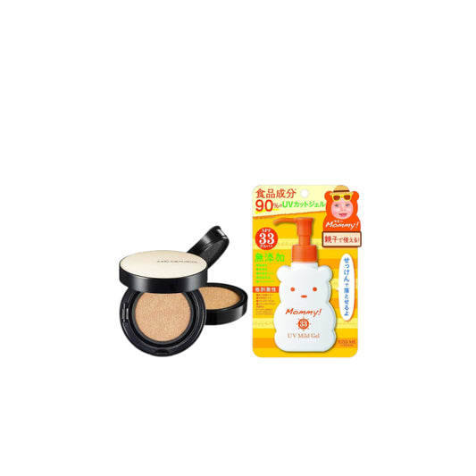 Wholesale ISEHAN - Kiss Me Mommy UV Mild Gel SPF33 PA+++ - 100ml X Jung Saem Mool - Essential Skin Nuder Long Wear Cushion - 14g +14g -... | Carsha