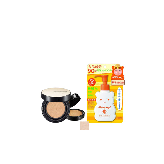 Wholesale ISEHAN - Kiss Me Mommy UV Mild Gel SPF33 PA+++ - 100ml X Jung Saem Mool - Essential Skin Nuder Long Wear Cushion - 14g+14g -... | Carsha