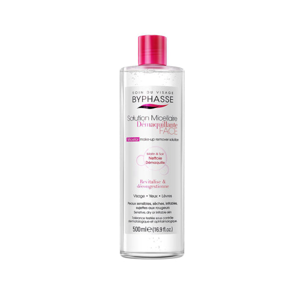 Wholesale BYPHASSE - Byphasse - Micellar Makeup Remover Solution 500ml - 500ml | Carsha