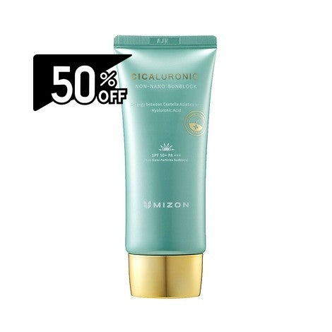 Mizon Cicaluronic Sun Block Spf50+pa+++ 50ml | Carsha Black Friday 50% OFF