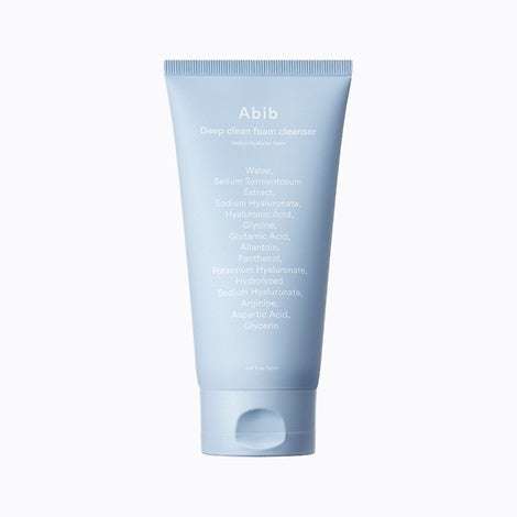 Abib Deep Clean Foam Cleanser Sedum Hyaluron Foam 150ml | Carsha Skincare Deals 50% OFF