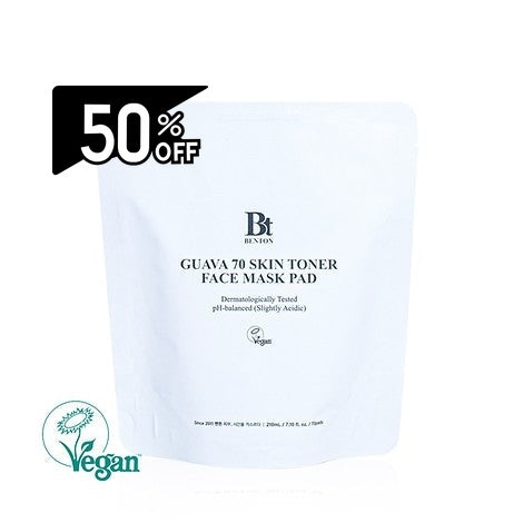 Benton Guava Skin Toner Face Mask Pad (refill) | Carsha Black Friday 50% OFF