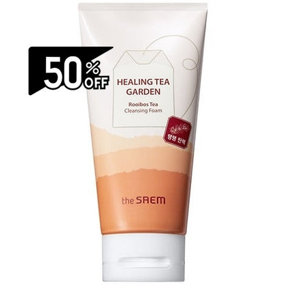 The Saem Healing Tea Garden Rooibos Tea Cleansing Foam | Carsha Black Friday 50% OFF