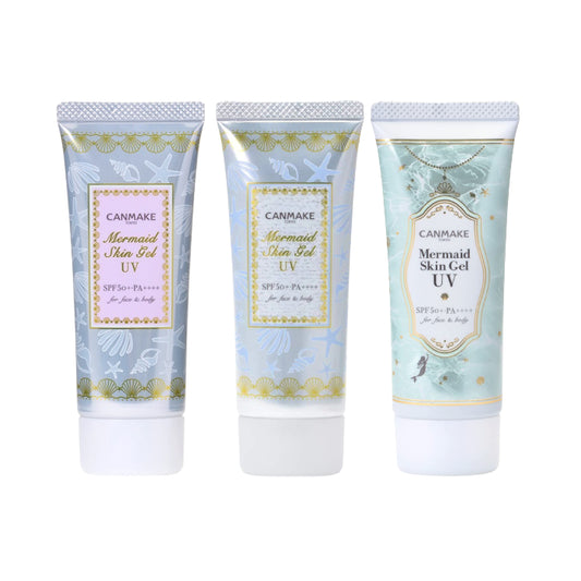 Wholesale CANMAKE - Mermaid Skin Gel Set 01 Clear & 02 White & C01 Mint | Carsha
