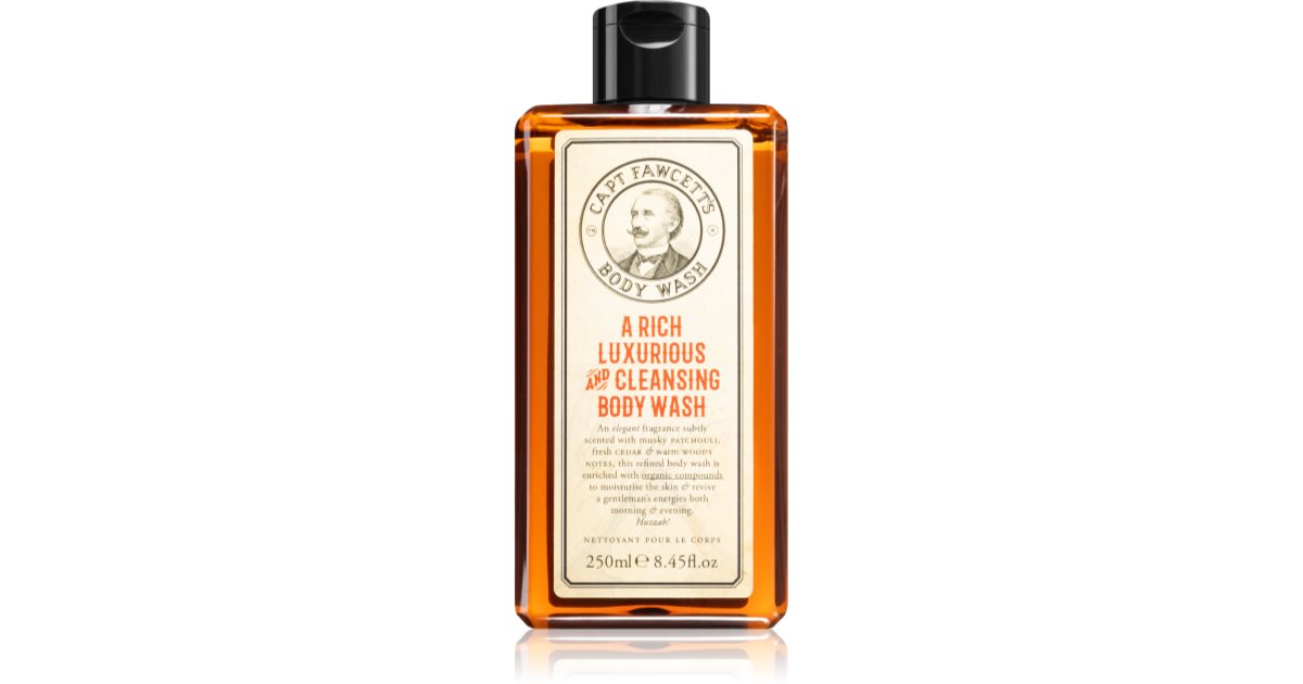 Captain fawcett Gel doccia Expedition Reserve (A Rich Luxurious & Clean sing Body Wash) 250 ml