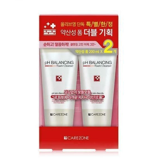 Wholesale Care Zone - pH Balancing Foam Cleanser 2pcs Set - 1 Set 2 items | Carsha