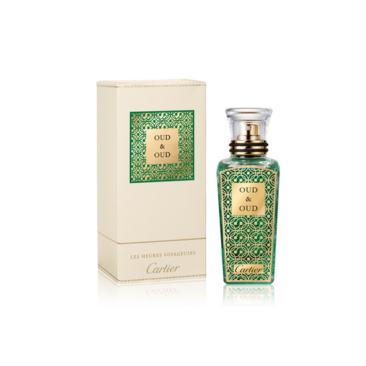 Cartier Oud & Oud Les Heures Voyageuses 45ml / 1.5oz (2014 Limited Edition) | Discontinued Perfumes at Carsha 