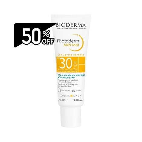 Bioderma Photoderm Akn Matte 40ml (spf30 Pa+++) | Carsha Black Friday 50% OFF