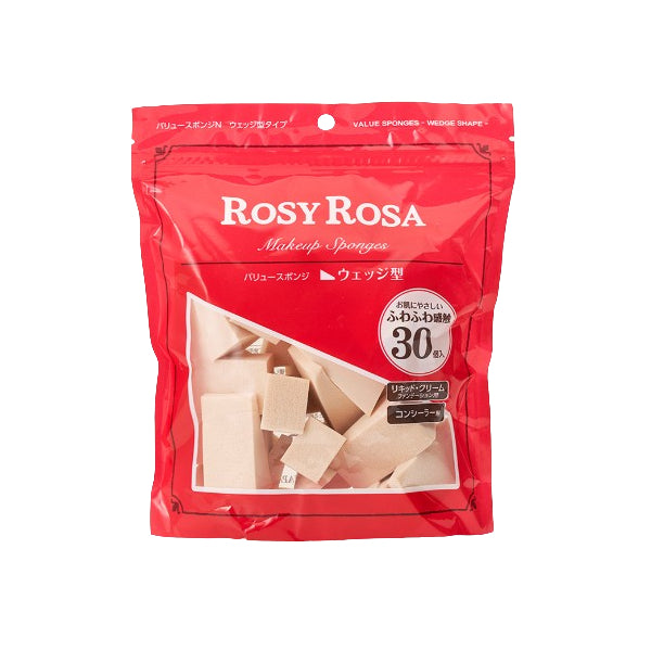 Wholesale Chantilly - Rosy Rosa Value Sponge N Wedge Type - 30pcs | Carsha