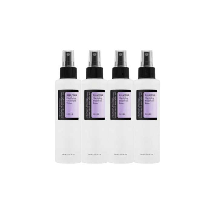 Wholesale COSRX - AHA/BHA Clarifying Treatment Toner 4ea Set | Carsha