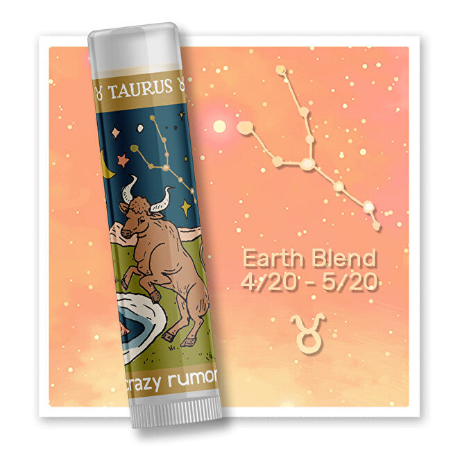 Crazy Rumors Zodiac Lip Balm - Taurus (Lip Balm) 4,4 ml
