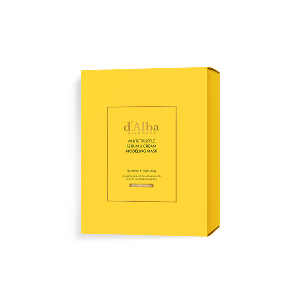 Wholesale d'Alba - White Truffle Serum & Cream Modeling Mask Nutritive & Hydrating - 66g*4EA | Carsha