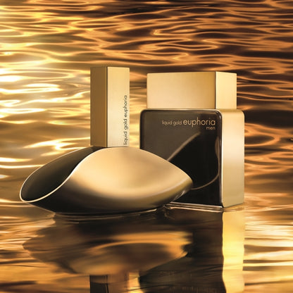 Calvin Klein Perfume Liquid Gold Euphoria Men Eau De Parfum 100ml | Discontinued Perfumes at Carsha 