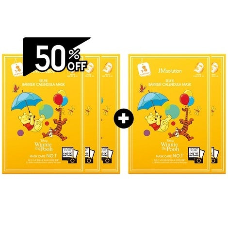 Jm Solution 3+2 Selfie Barrier Calendula Mask Disney | Carsha Black Friday 50% OFF