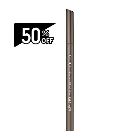 Clio Superproof Brush Liner Kill Ash 002 Ash Brown | Carsha Black Friday 50% OFF