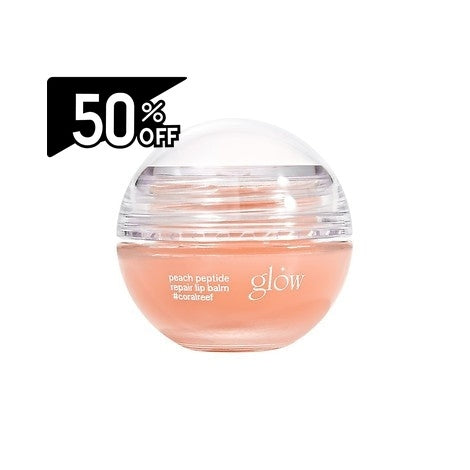 Glow Peach Peptide Repair Lip Balm #coral Reef | Carsha Black Friday 50% OFF