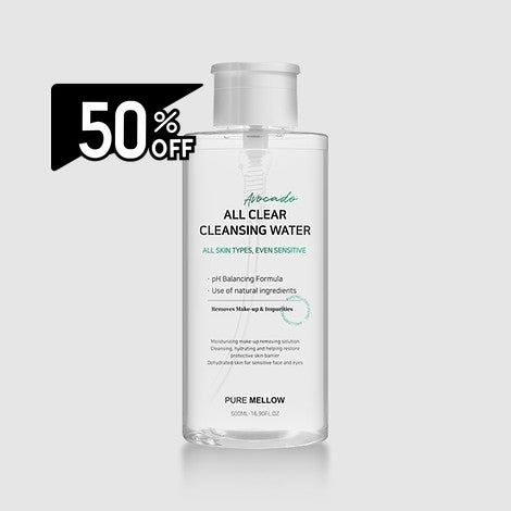 Puremellow/pure Mellow Avocado All Clear Cleansing Water 500ml | Carsha Black Friday 50% OFF