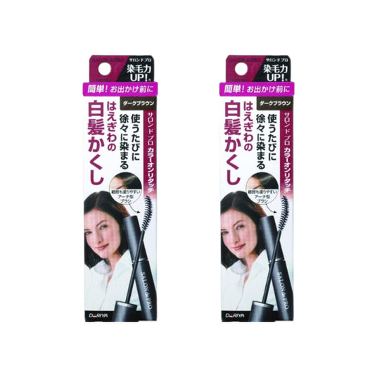 Wholesale Dariya Salon De Pro - Color On Retouch Gray Hair Comb EX - 15ml - Dark Brown 2ea Set | Carsha