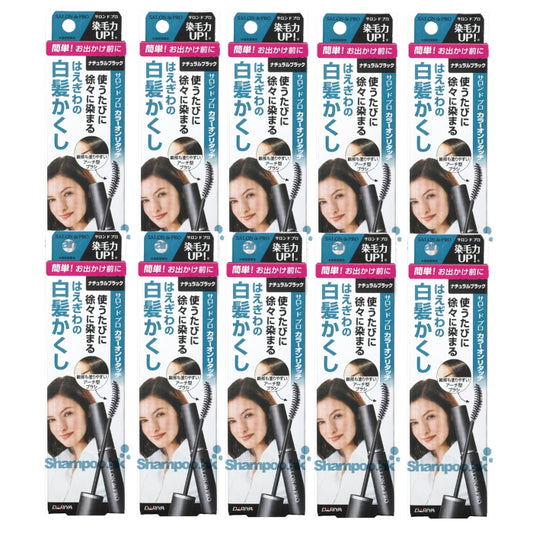 Wholesale Dariya Salon De Pro - Color On Retouch Gray Hair Comb EX - 15ml - Natural Black 10ea Set | Carsha