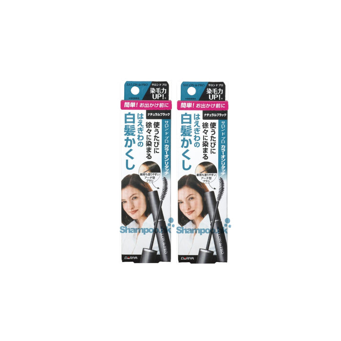 Wholesale Dariya Salon De Pro - Color On Retouch Gray Hair Comb EX - 15ml - Natural Black 2ea Set | Carsha