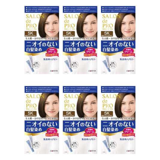 Wholesale Dariya Salon De Pro - Hair Color Cream - 1box - 5K Chestnut natural brown 6ea Set | Carsha