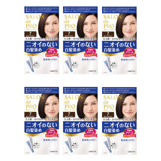 Wholesale Dariya Salon De Pro - Hair Color Cream - 1box - 7 Deep dark brown 6ea Set | Carsha