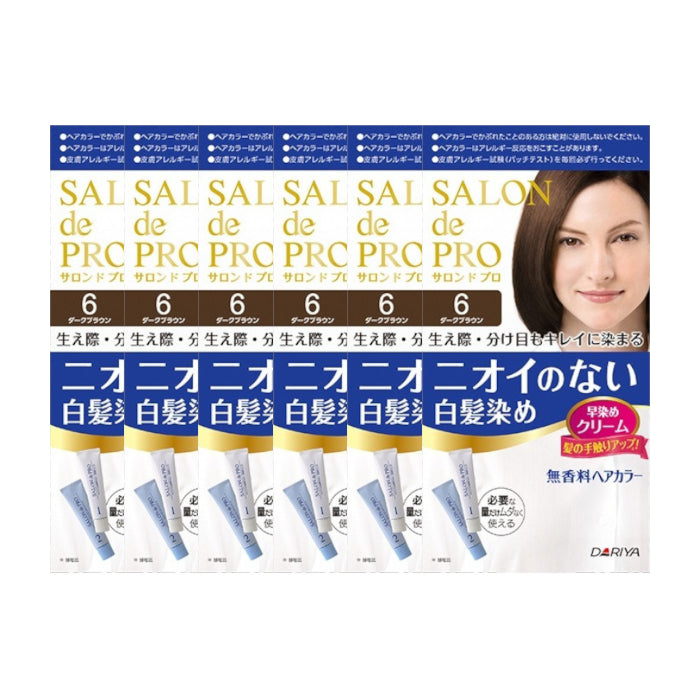 Wholesale Dariya - Salon De Pro - Hair Color Cream - 6 Dark brown 6PCS set | Carsha
