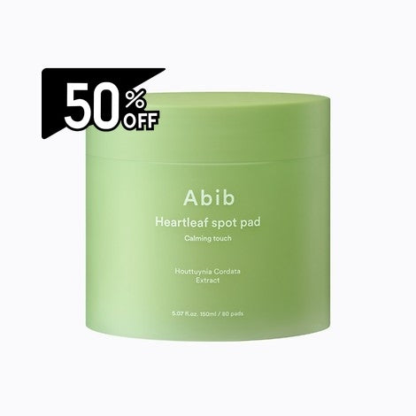 Abib Heartleaf Spot Pad Calming Touch | Carsha Black Friday 50% OFF