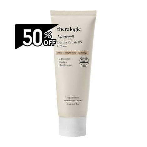 Theralogic Madecell Derma Repair B5 Cream 80ml | Carsha Black Friday 50% OFF