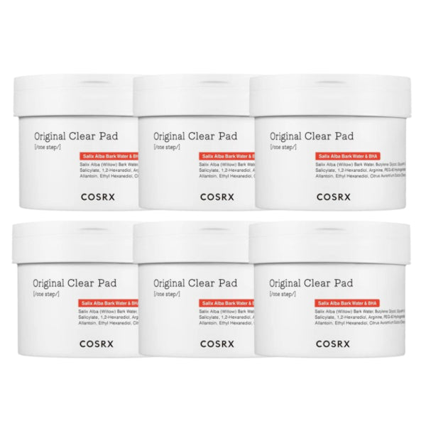 Wholesale Deal COSRX - One Step Original Clear Pad - 70 pads 6ea Set | Carsha