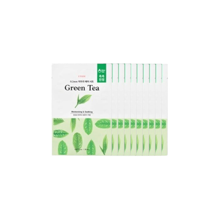 [DEAL]ETUDE - 0.2 Therapy Air Mask (New) - 1pc - Green Tea (10ea) Set
