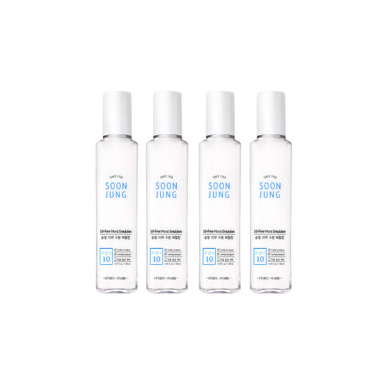 Wholesale Deal ETUDE - Soon Jung 10-Free Moist Emulsion - 130ml 4ea Set | Carsha