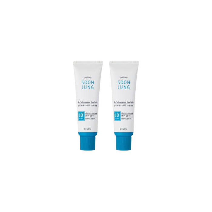 [DEAL]ETUDE - Soon Jung 10-Panthensoside Cica Balm - 50ml (2ea) Set