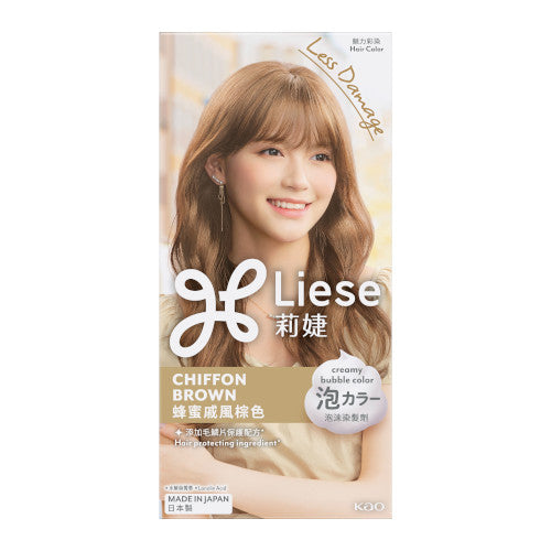 Wholesale Deal Kao - Liese Creamy Bubble Color - 1 Box - Chiffon Brown | Carsha