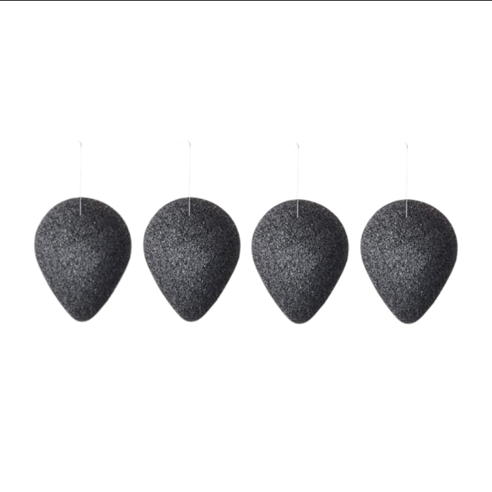 Wholesale Deal Purito SEOUL Bamboo Charcoal Konjac Sponge - 7g 4ea Set | Carsha