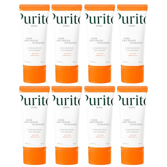 Wholesale DEAL Purito SEOUL - Daily Soft Touch Sunscreen SPF50+ PA++++ - 60ml 8ea Set | Carsha