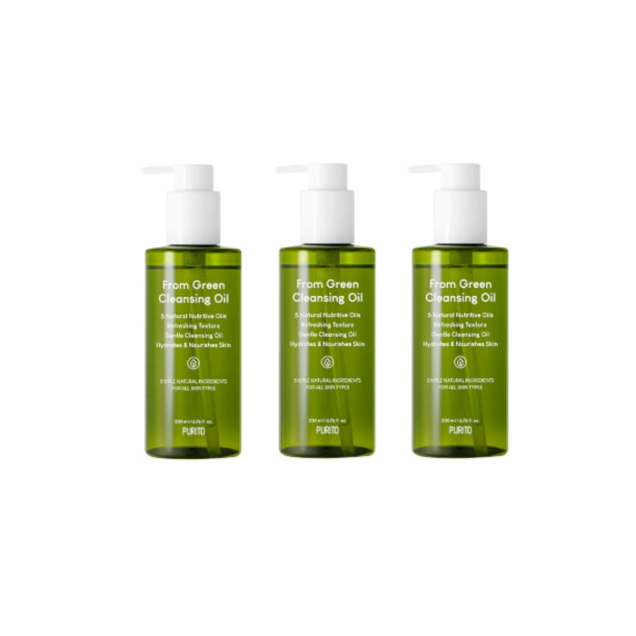 Wholesale Deal Purito SEOUL From Green Cleansing Oil New Formula - 200ml 3ea Set | Carsha
