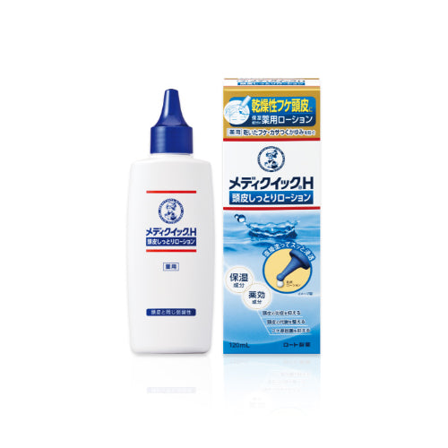 Wholesale Deal Rohto Mentholatum - Mediquick H Scalp Lotion Moist - 120ml | Carsha