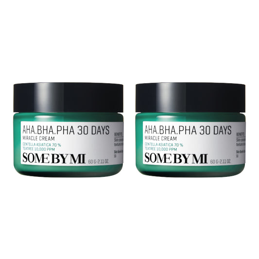 Wholesale DEAL SOME BY MI - AHA-BHA-PHA 30 Days Miracle Cream - 60g 2ea Set | Carsha