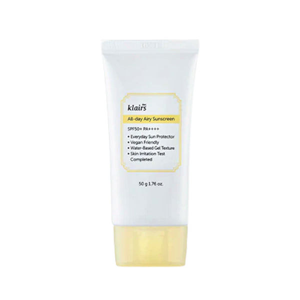 Wholesale Deal Dear, Klairs - All-day Airy Sunscreen SPF50+ PA++++ - 50g | Carsha