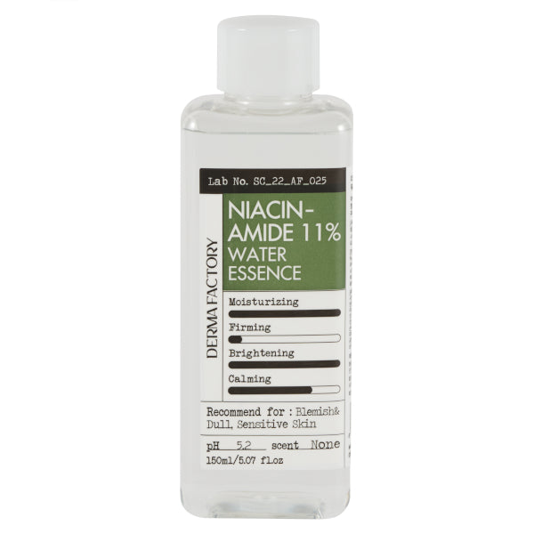 Wholesale DERMA FACTORY - Niacinamide 11% Water Essence - 150ml | Carsha