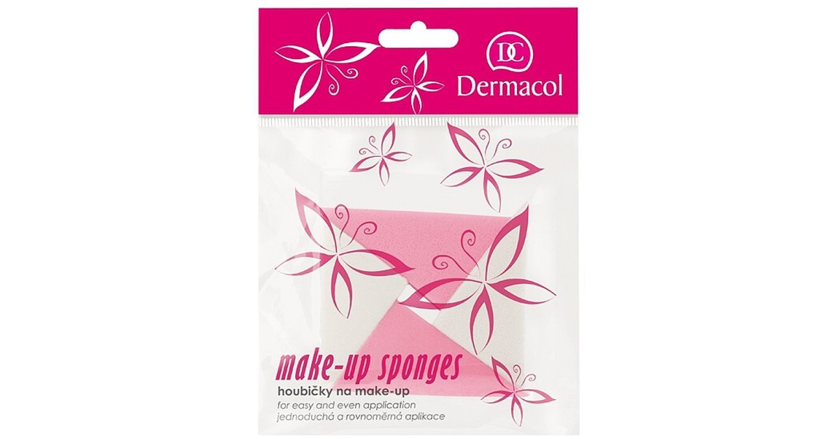 Dermacol Spugne make-up a forma di triangolo pezzi di 4
