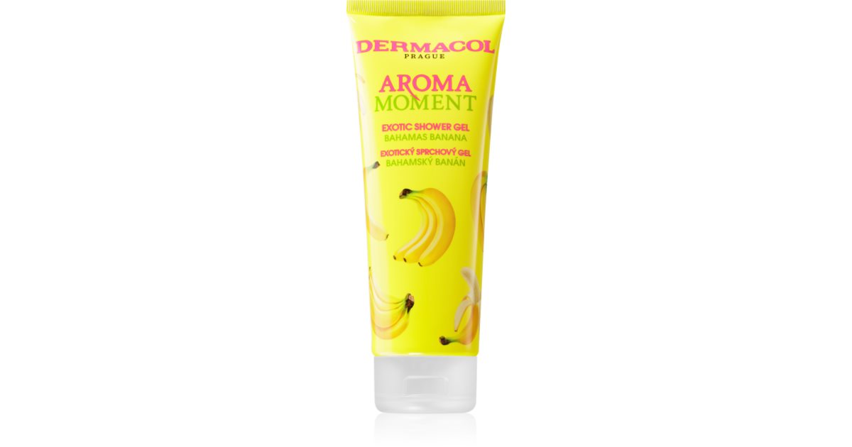 Gel doccia esotico Bahamas Banana Aroma Moment (Gel doccia esotico) 250 ml