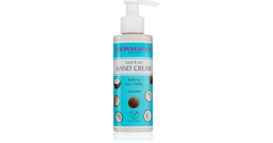 Dermacol Crema mani e unghie Kokos (Hand and Nail Cream) 150 ml