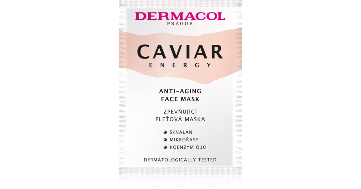 Dermacol Maschera rassodante Caviar Energy (Maschera viso anti-invecchiamento)