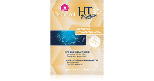 Dermacol Maschera idratante intensa e rimodellante(HT 3D 인텐시브 하이드레이팅 마스크) 2 x 8 ml