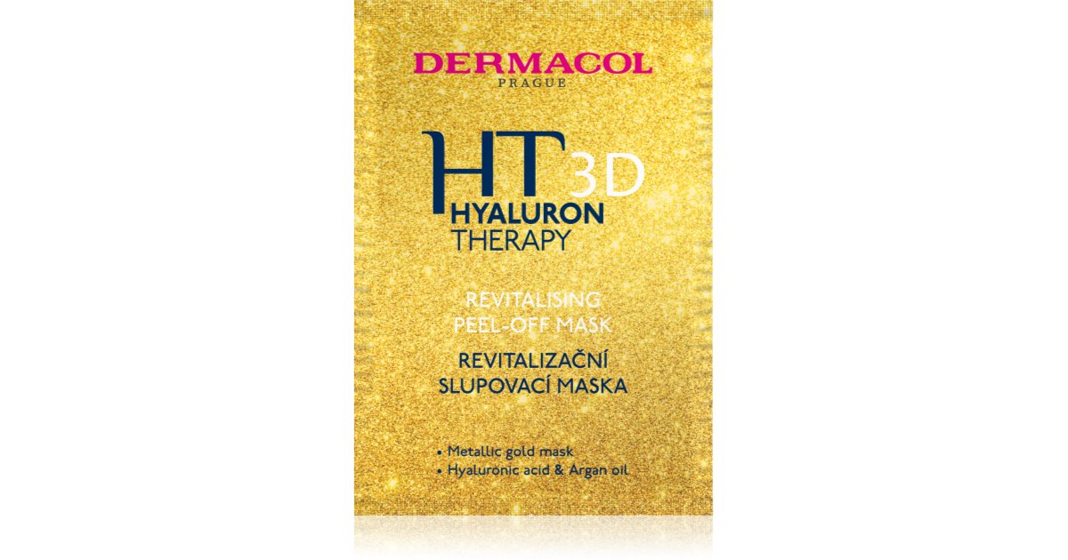 Dermacol Revi the Revitalization Maschera Peeling Hyaluron Therapy 3D (Maschera Peel-Off talizzante Revi) 15 ml