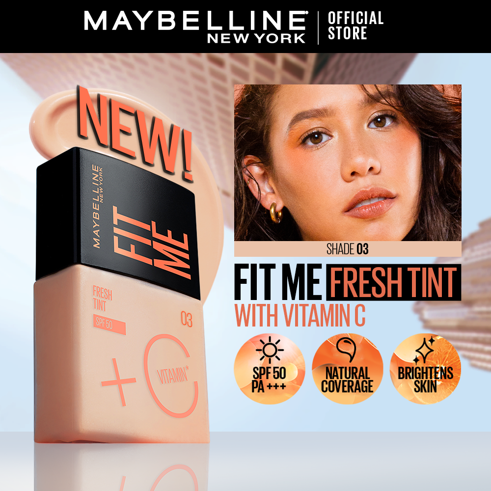 Maybelline Fit Me Flush Tint Vitamin C 30ml | Carsha Beauty Discounts