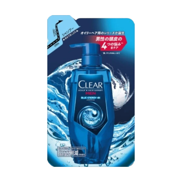 Wholesale Dove Japan - Clear Blue Energy 4X Scalp Shampoo Refill - 280g | Carsha